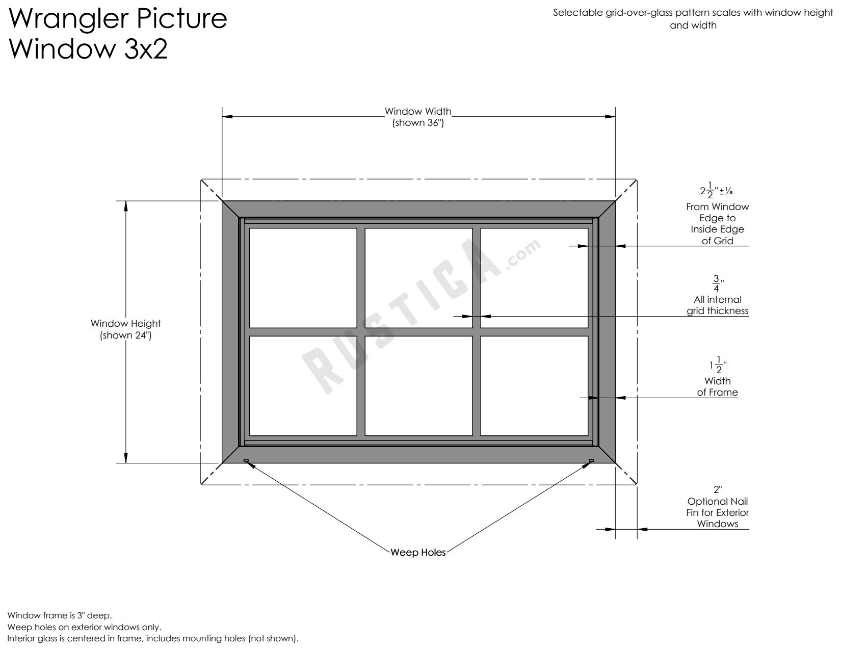 Wrangler Picture Window Rustica wrangler-picture-window-rustica